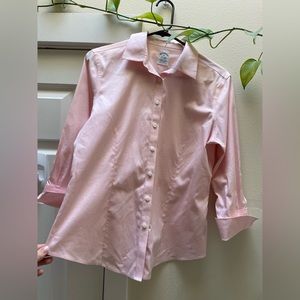 Brooks Brothers Pink Collared Shirt